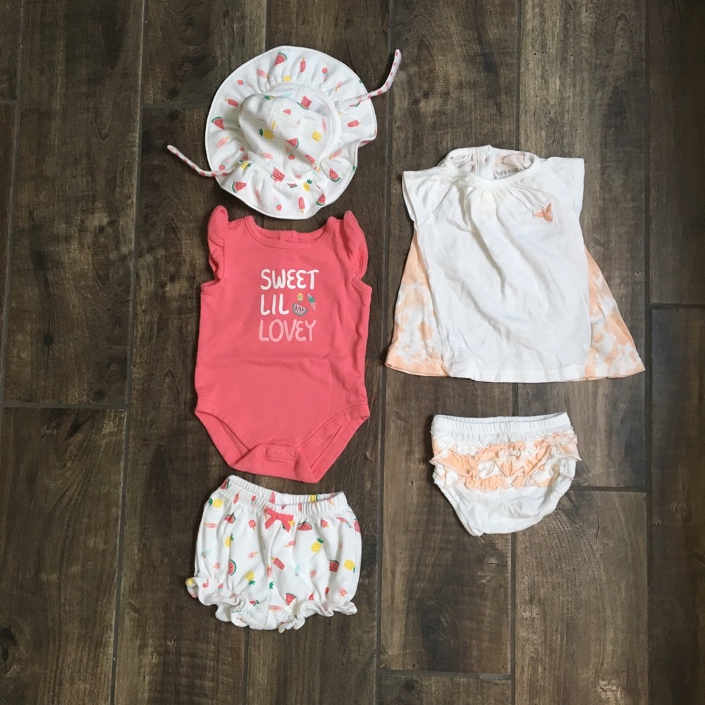0-3 baby girl outfits